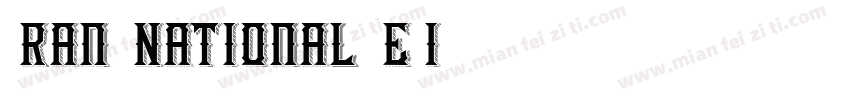 Grand National Semi-字体转换